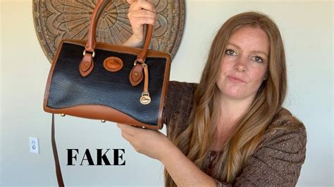 fake dooney bourke bag|how to tell if dooney & bourke is real.